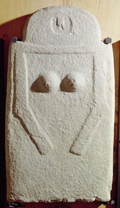 Statue Menhir, ca.1800-750 f.Kr af Prehistoric